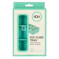 Silicone Ice Cube Tray Cube Blue 4.8x4.8x4.8cm