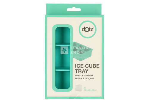 Dotz Silikon Eiswürfelform Würfel Blau 4,8x4,8x4,8cm