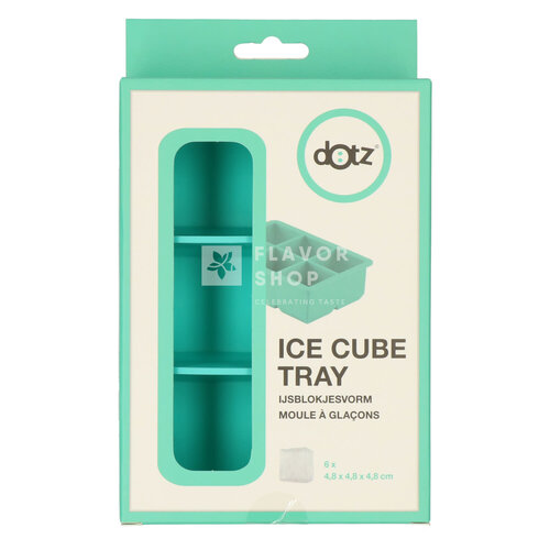 Silicone Ice Cube Tray Cube Blue 4.8x4.8x4.8cm 