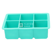 Silikon Eiswürfelform Würfel Blau 4,8x4,8x4,8cm