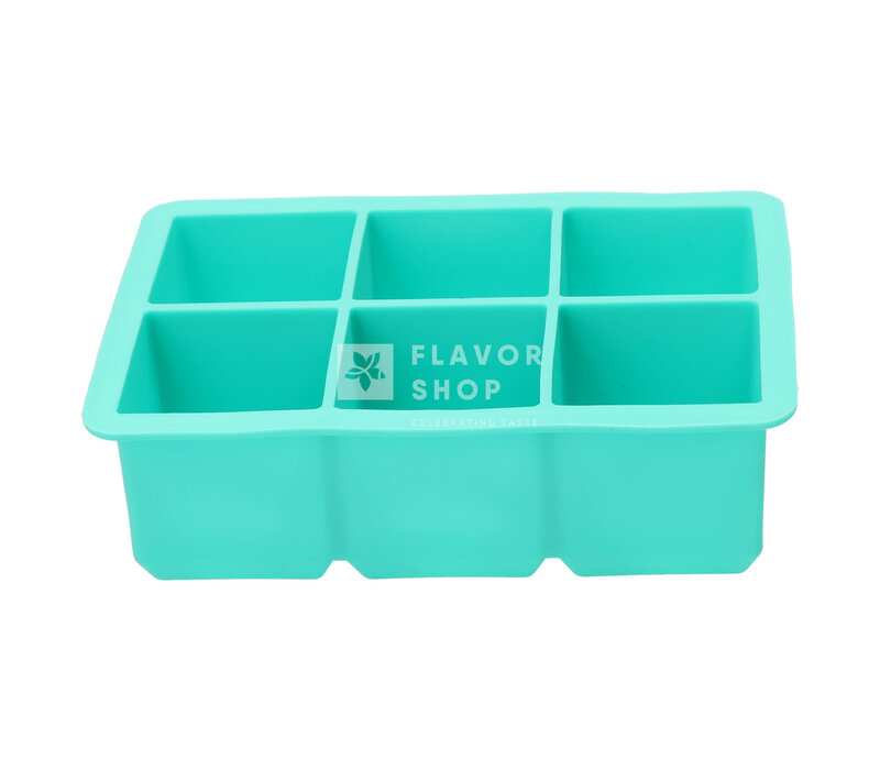 Silikon Eiswürfelform Würfel Blau 4,8x4,8x4,8cm