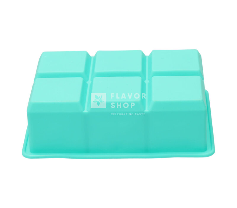 Silikon Eiswürfelform Würfel Blau 4,8x4,8x4,8cm