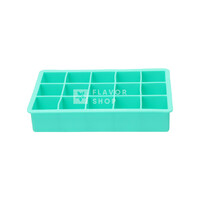 Bac à glaçons en silicone Cube Bleu Aqua 3,3 x 3,3 x 3,3 cm