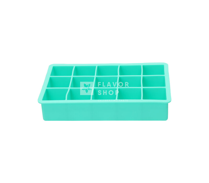 Silicone Ice Cube Tray Cube Aqua Blue 3.3x3.3x3.3cm