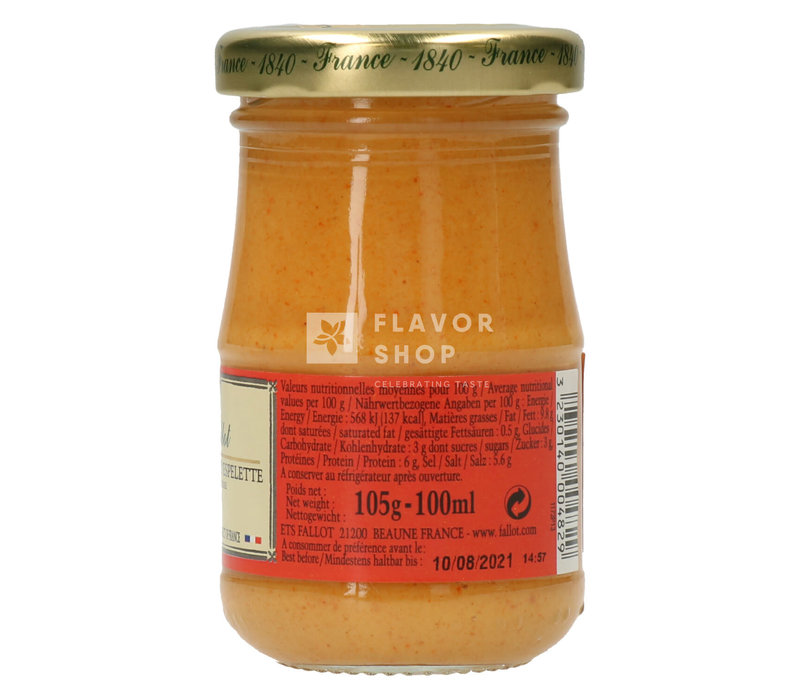 Mustard with Piment d'Espelette from Dijon 105 g