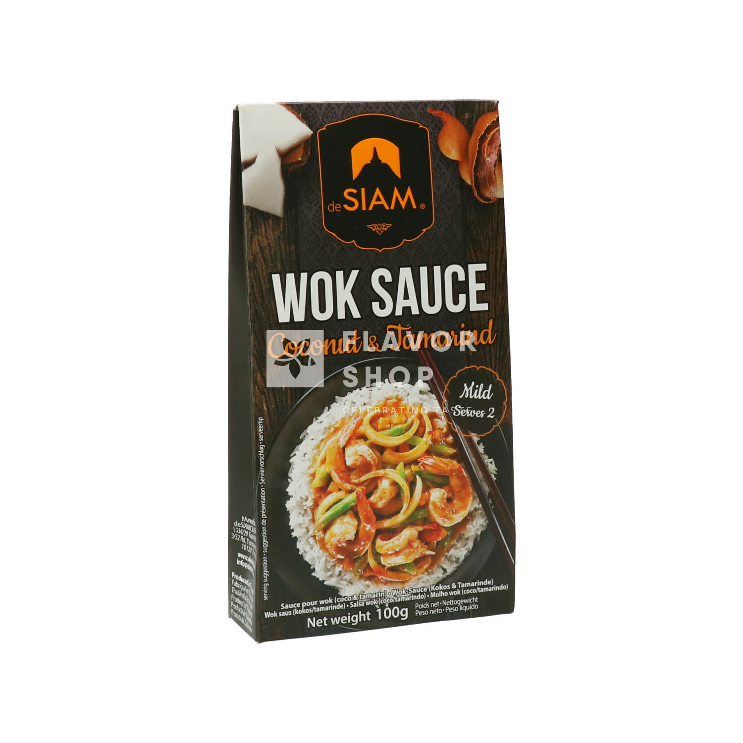Sauce wok Coconut & Tamarind Mild - Acheter en ligne chez Flavor Shop -  Celebrating Taste