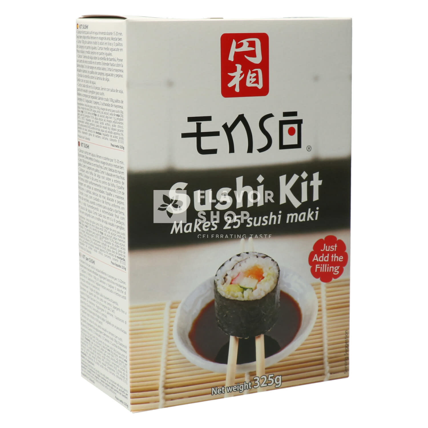 hout hotel Fruit groente Sushi Kit online kopen - Maak je eigen sushi - Flavor Shop - Celebrating  TASTE