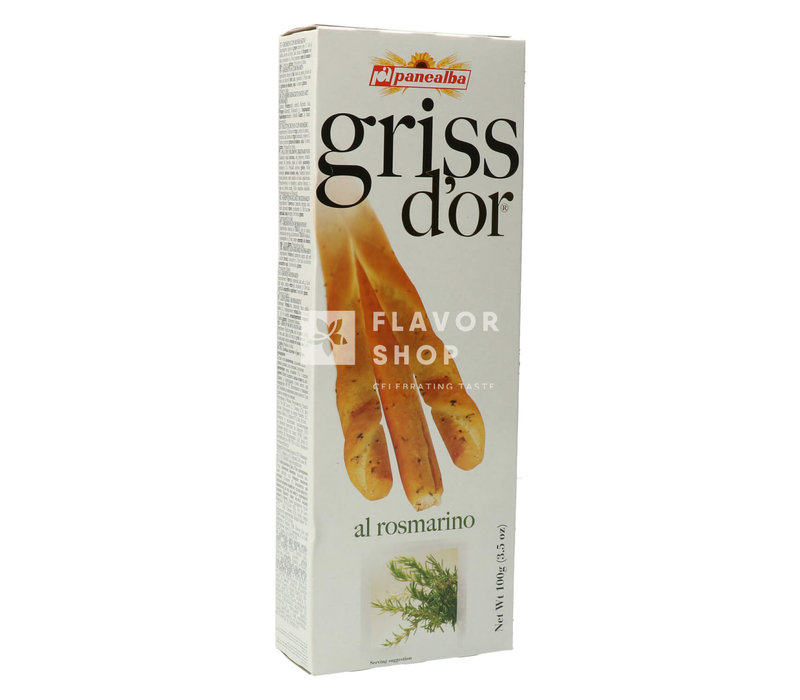 Grissini met rozemarijn 100 g