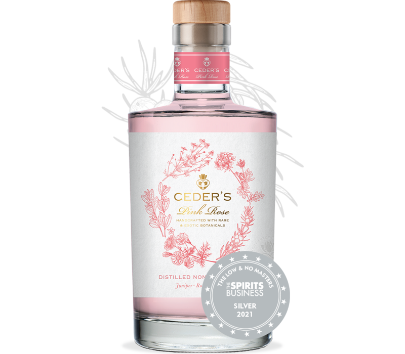 Ceder's Pink Rosé Alkoholfreier Gin 50 cl