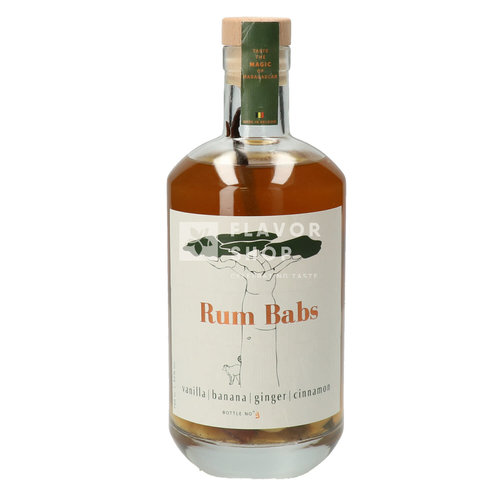 Rum Babs – Vanille, Banane, Ingwer und Zimt 70 cl 