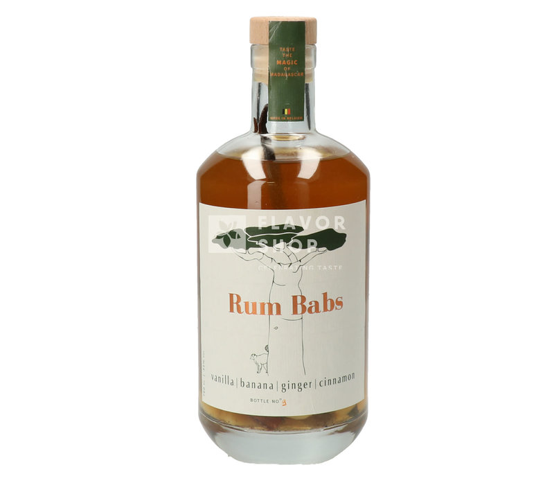 Rum Babs – Vanille, Banane, Ingwer und Zimt – Rum Punch 70 cl