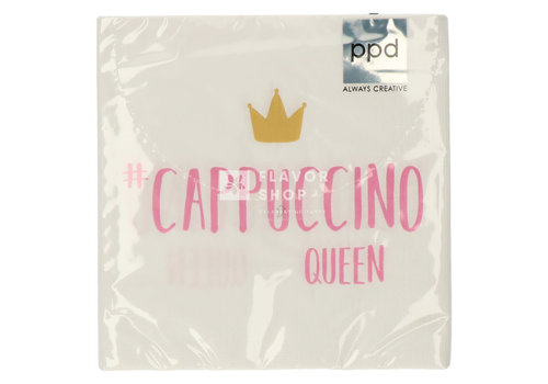 PPD Napkins Cappuccino Queen