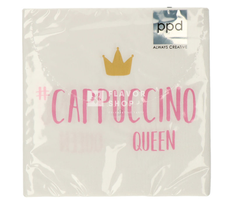 Napkins Cappuccino Queen 33x33 cm