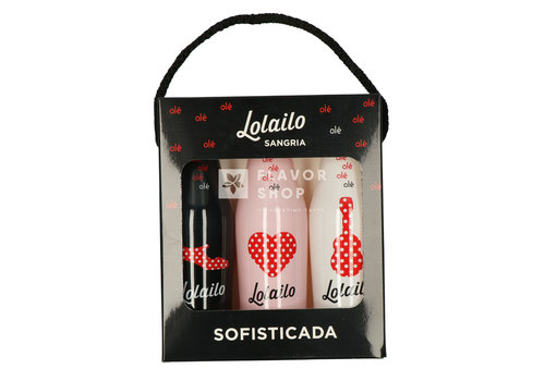 Sangria-Geschenkpaket 3x20cl - Lolailo