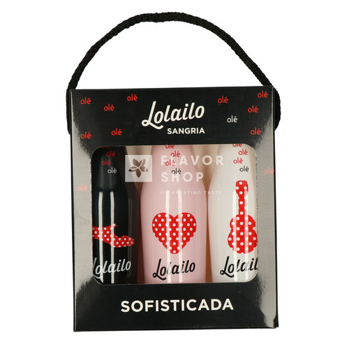 Sangria gift pack 3x20 cl - Lolailo 