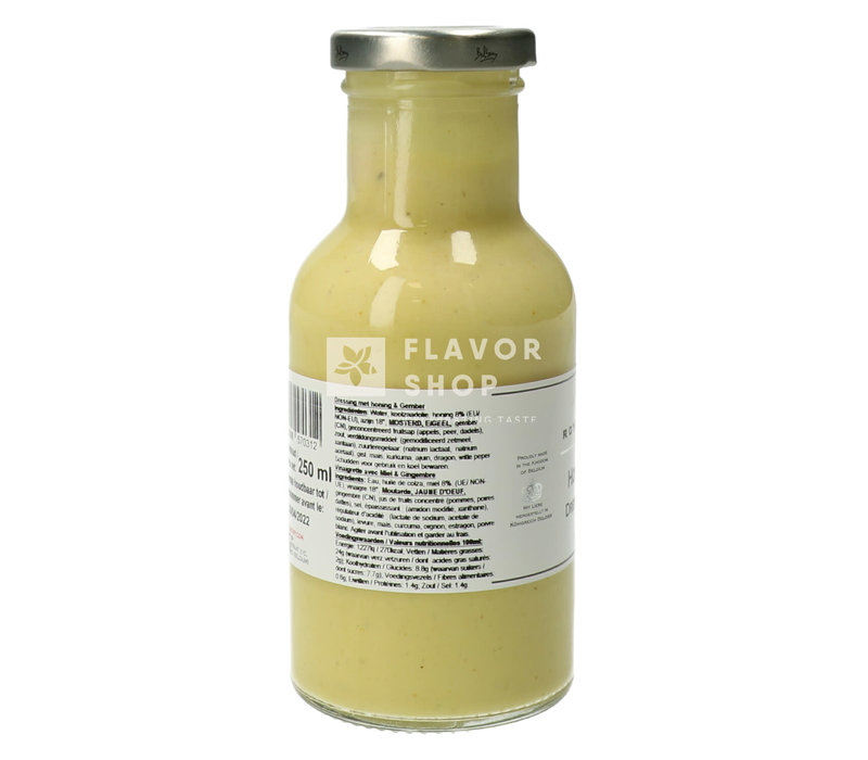 Vinaigrette honey & ginger 25 cl