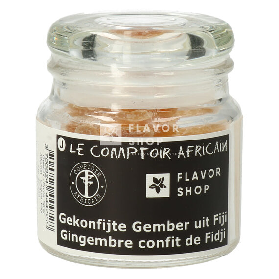Gekonfijte Gember uit Fiji 50 g