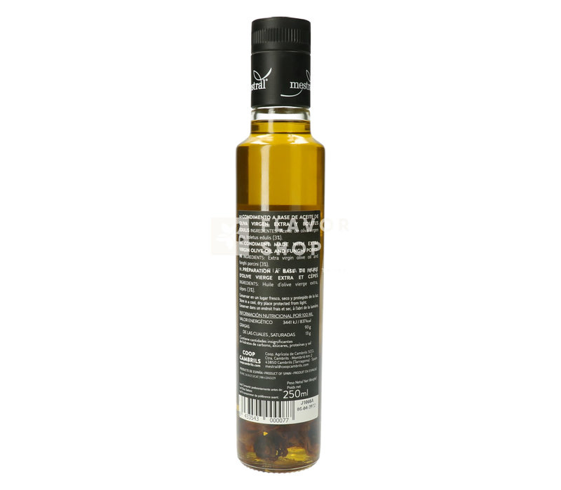 Extra Virgin Olive Oil with cèpes 250 ml