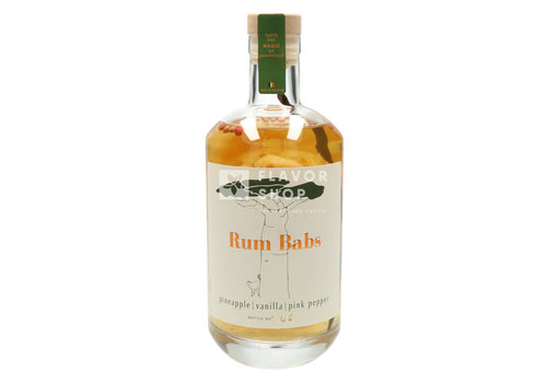 Babs au Rhum - Ananas, Vanille & Poivre Rose 70 cl