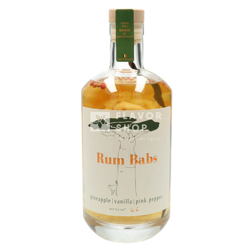 Babs au Rhum - Ananas, Vanille & Poivre Rose 70 cl 