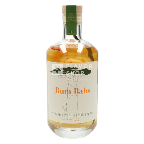 Rum Babs – Ananas, Vanille und rosa Pfeffer 70 cl 