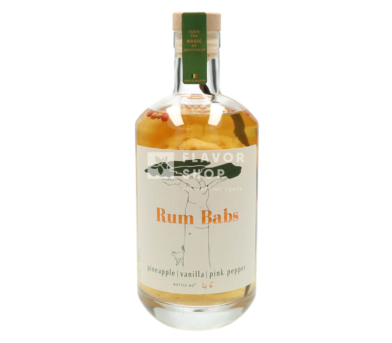 Rum Babs – Ananas, Vanille und rosa Pfeffer 70 cl