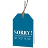 Sorry I'm really sorry greeting card