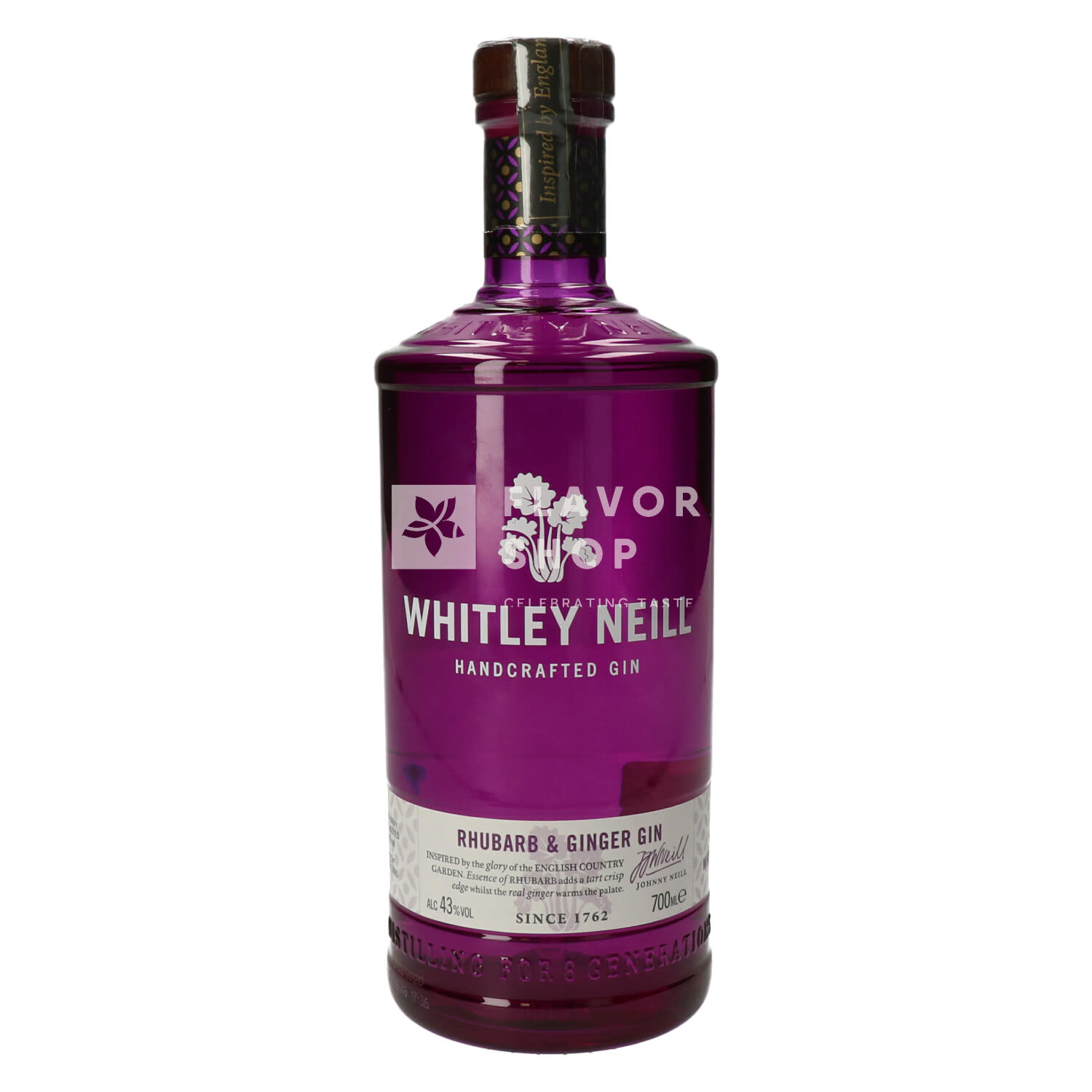 Whitley Neill Rhubarb Ginger Gin Online kopen Flavor Shop Celebrating TASTE