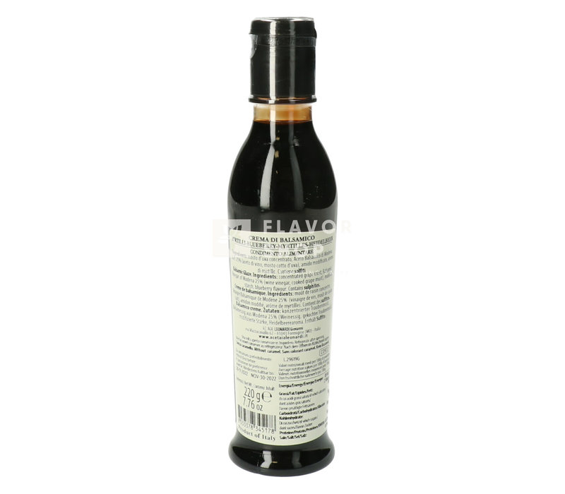 Crema di Balsamico avec myrtille 220 g