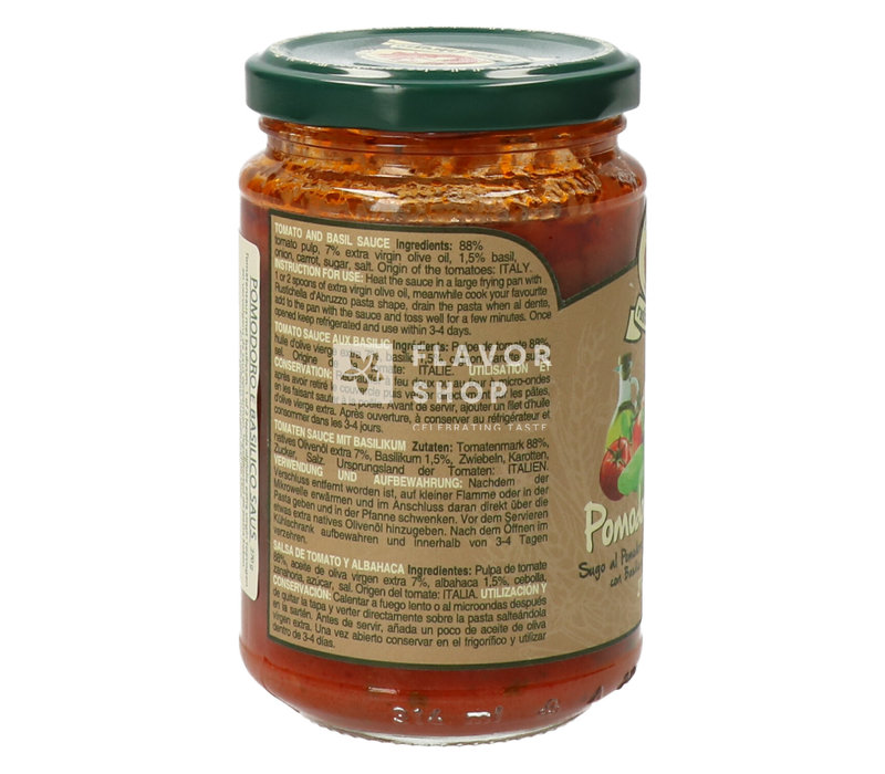 Sugo Pomodoro et Basilique 270 g