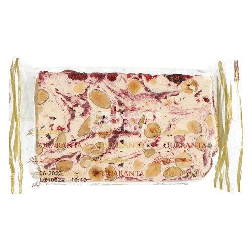 Nougat aux myrtilles 