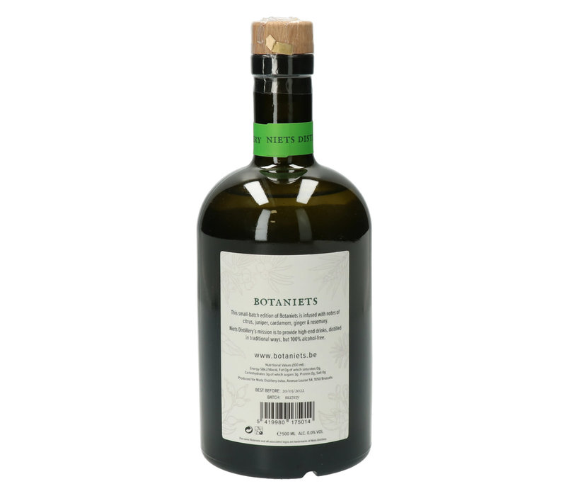 Botaniets Gin sans alcool - BIO 50  cl