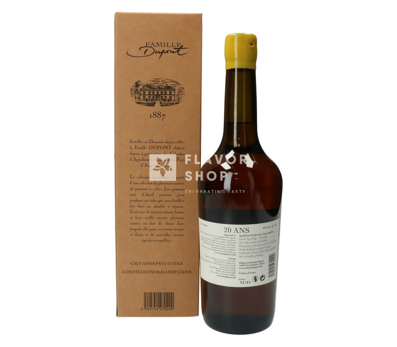 Calvados Dupont 20 Jahre 70 cl