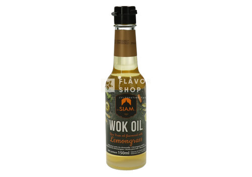 deSIAM Huile pour wok Citronnelle 150 ml