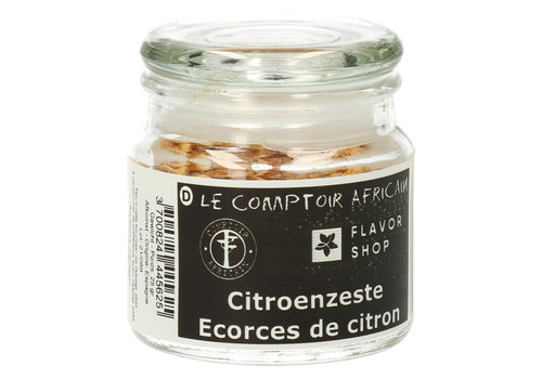 Le Comptoir Africain x Flavor Shop Ecorces de citron
