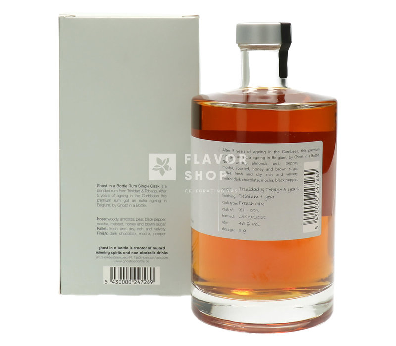Rum Single cask - Ghost in a Bottle - Flavor Shop Selection 70 cl