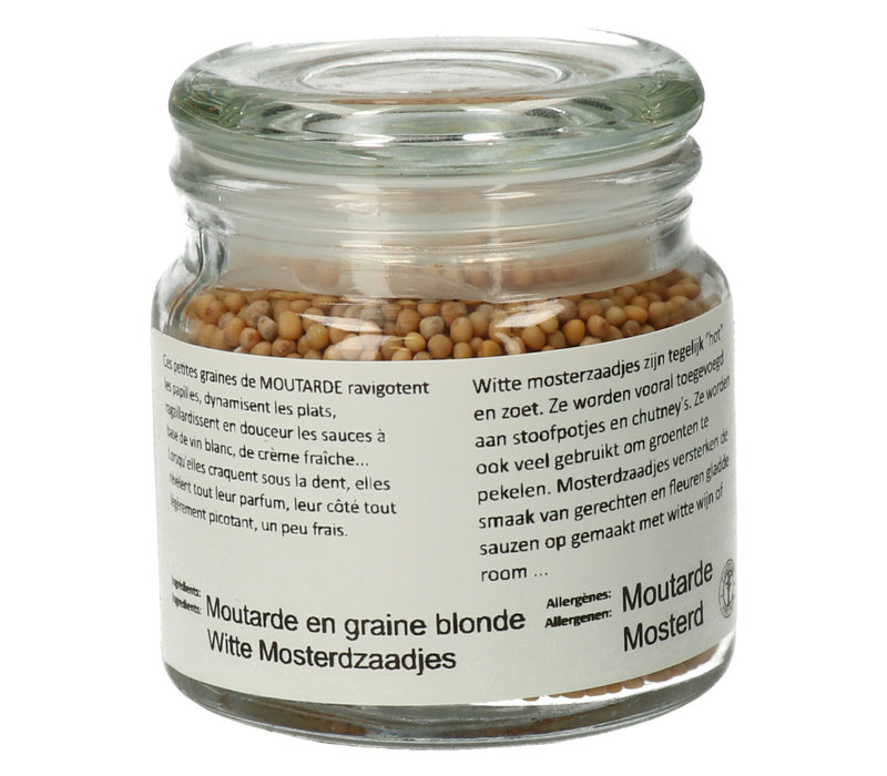 Moutarde en graine blonde 70 g