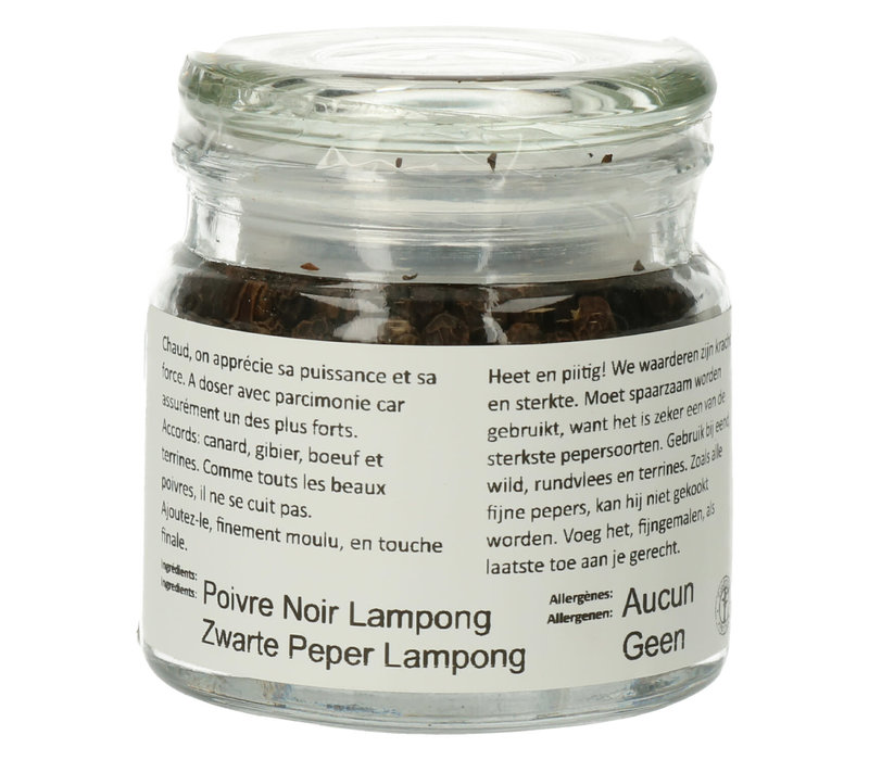 Poivre noir de Lampong 50 g