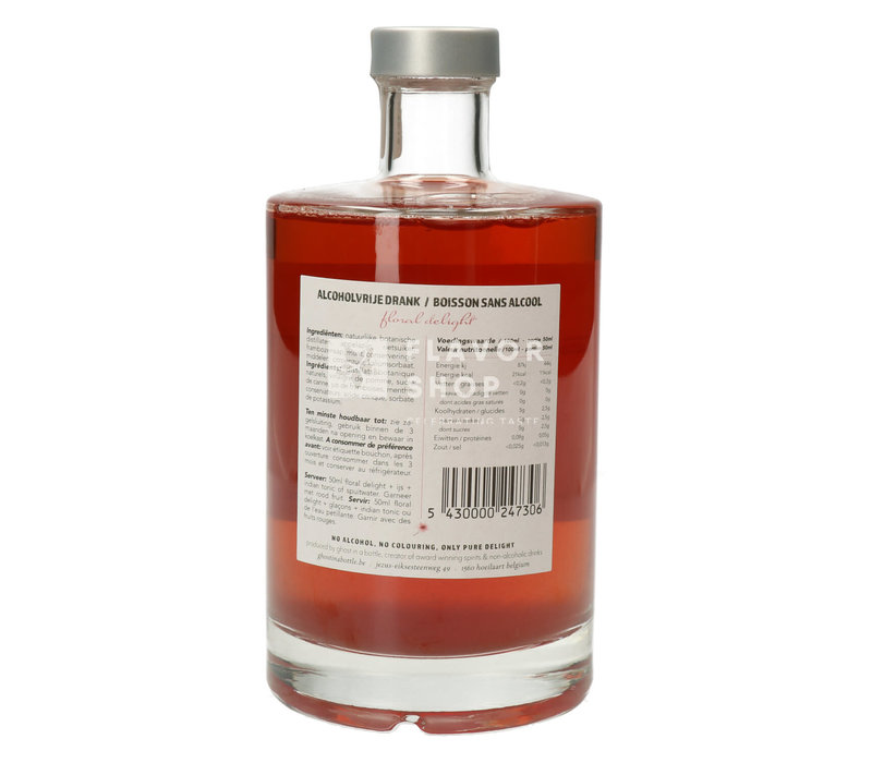 Floral Delight - alkoholfreier Gin - No Ghost in a Bottle 70 cl