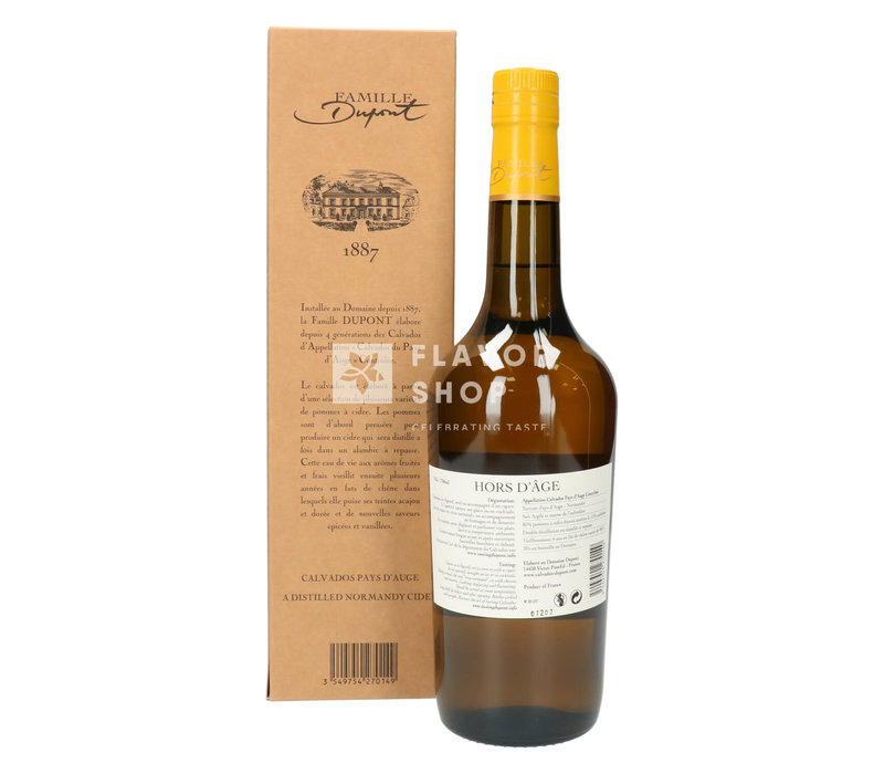 Calvados Dupont Hors d'Age 70 cl