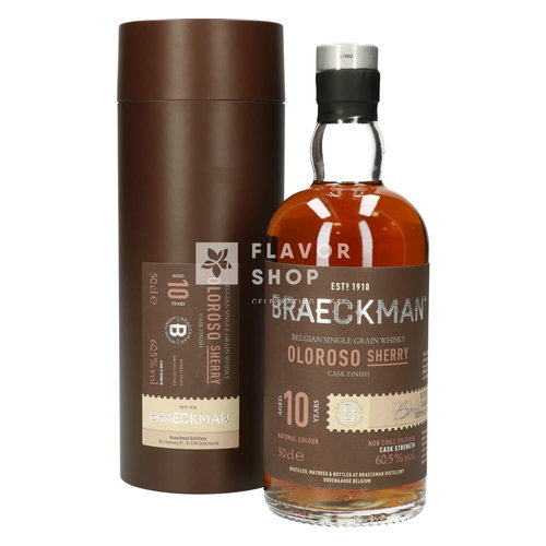 Braeckman Single Grain Oloroso 10Y Whisky 50 cl 