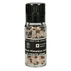Le Comptoir Africain x Flavor Shop Rosa Himalaya-Salz mit schwarzem Pfeffer – in schwarzer Mühle 110 g