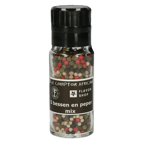 5 berries pepper mixture - in black mill 45 g 
