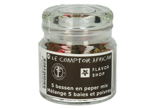 Le Comptoir Africain x Flavor Shop Mélange 5 baies et poivres 40 g