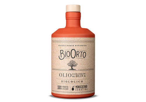 BioOrto Huile d'olive monocultivar coratina bio 500 ml bio