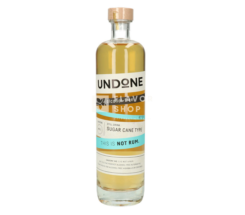 Undone - Sugar Cane Type - This is not rum 70 cl