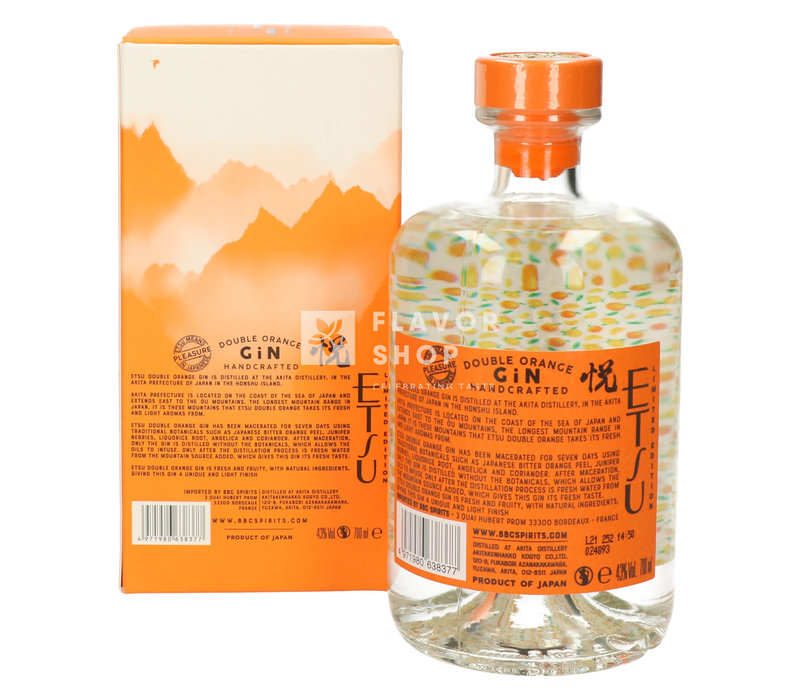 Etsu Double Orange Gin 70 cl