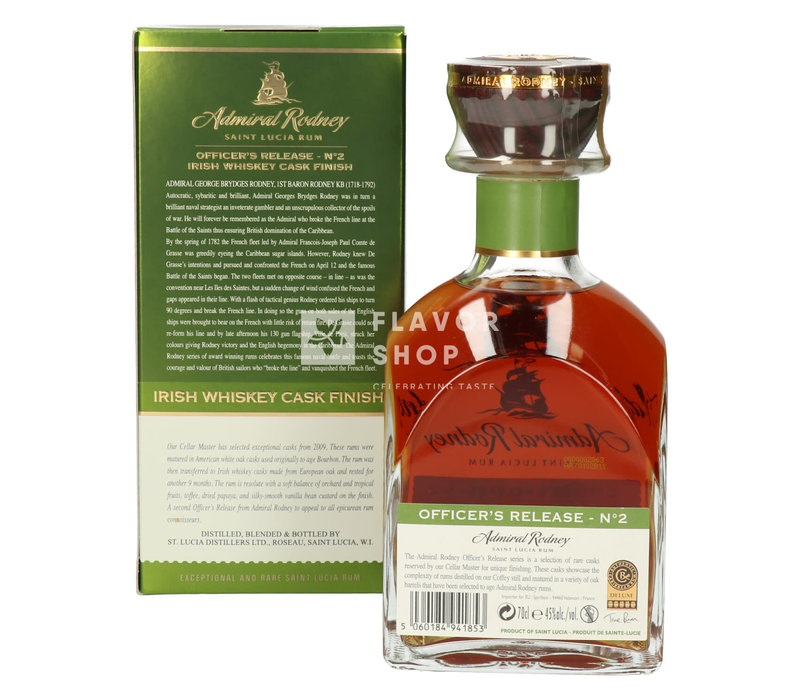 Admiral Rodney Rum - Officer's Release n °2