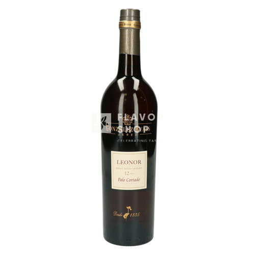 Leonor 12 años Palo Cortado Sherry Seco (droog) - Gonzalez Byass 75 cl 