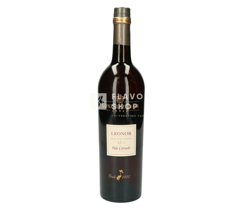 Leonor 12 años Palo Cortado Sherry Seco (droog) - Gonzalez Byass 75 cl